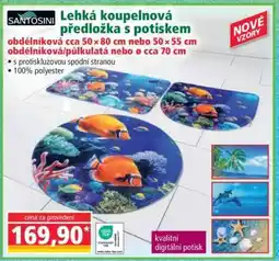 Norma Lehká koupelnová předložka s potiskem nabídka