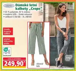 Norma Dámské letní kalhoty „Crepe“ nabídka