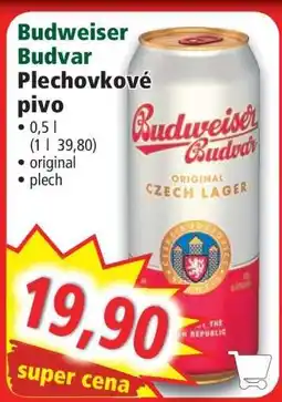 Norma Budweiser Budvar Plechovkové pivo nabídka