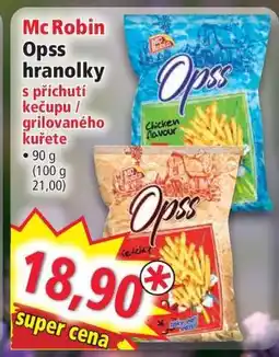 Norma Mc Robin Opss hranolky nabídka