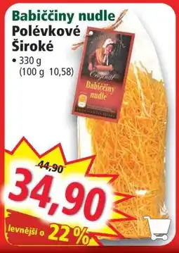 Norma Babiččiny nudle Polévkové Široké nabídka