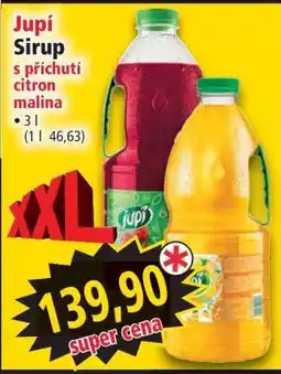 Norma Jupí sirup nabídka