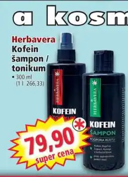 Norma Herbavera Kofein šampon / tonikum nabídka