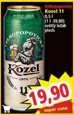 Norma Velkopopovický Kozel 11 nabídka