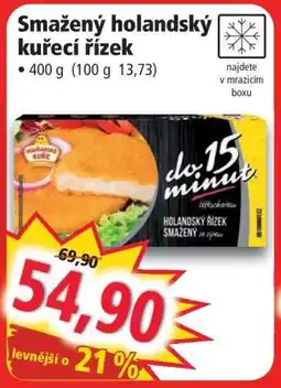 Norma Smažený holandský kuřecí řízek nabídka