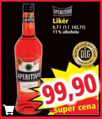 Norma Aperitivo nabídka