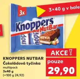 Kaufland Knoppers NutBar nabídka