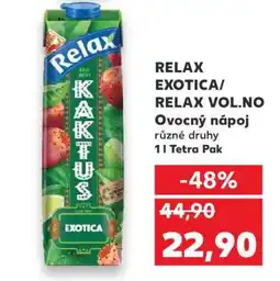 Kaufland RELAX EXOTICA/RELAX VOL.NO nabídka