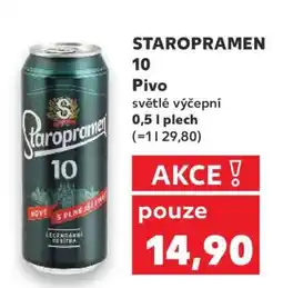 Kaufland Staropramen 10 nabídka