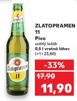 Kaufland Zlatopramen 11 nabídka