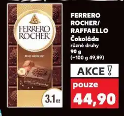 Kaufland FERRERO ROCHER/ RAFFAELLO Čokoláda nabídka