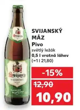 Kaufland Svijanský Máz nabídka