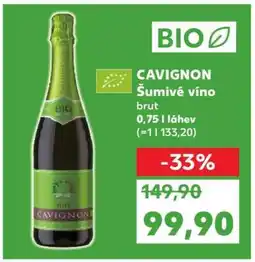 Kaufland CAVIGNON Šumivé víno nabídka
