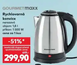 Kaufland GOURMETmaxx Rychlovarná konvice nabídka