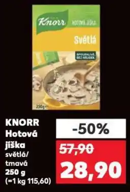 Kaufland KNORR Hotová jiška nabídka