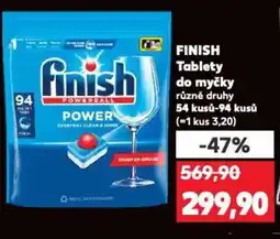 Kaufland FINISH Tablety do myčky nabídka