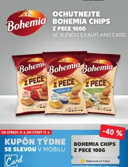Kaufland BOHEMIA Chips z pece nabídka