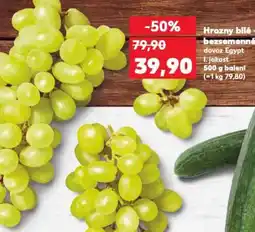 Kaufland Hrozny bílé bezsemenné nabídka