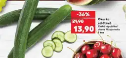 Kaufland Okurka salátová nabídka