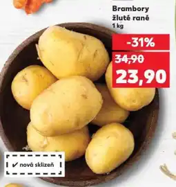 Kaufland Brambory žluté rané nabídka