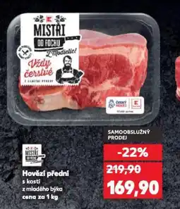 Kaufland Hovězí přední nabídka
