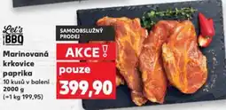 Kaufland Marinovaná krkovice paprika nabídka