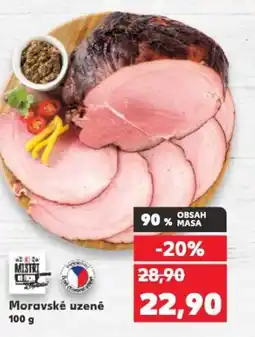 Kaufland Moravské uzené nabídka