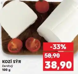 Kaufland Kozí sýr čerstvý nabídka
