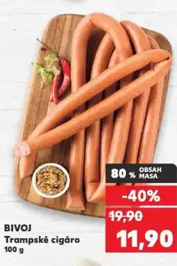 Kaufland Bivoj Trampské cigáro nabídka