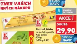 Kaufland Listové těsto nabídka