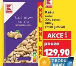 Kaufland Kešu nabídka