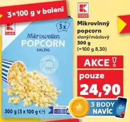 Kaufland Mikrovlnný popcorn nabídka