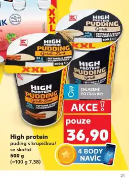 Kaufland High protein nabídka