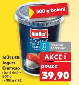 Kaufland MÜLLER Jogurt Cremoso nabídka