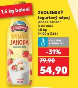 Kaufland ZVOLENSKÝ Jogurtový nápoj nabídka