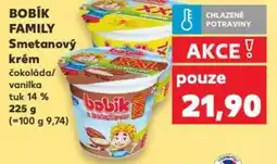 Kaufland BOBÍK Family Smetanový krém nabídka