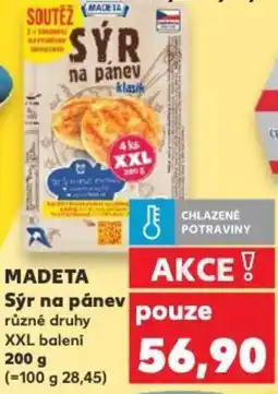 Kaufland MADETA Sýr na pánev nabídka