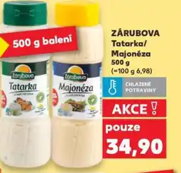Kaufland ZÁRUBOVA Tatarka/ Majonéza nabídka