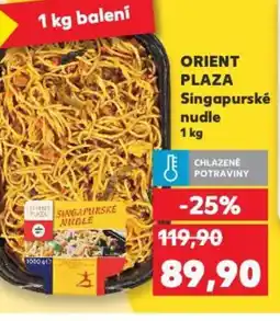 Kaufland ORIENT Plaza Singapurské nudle nabídka