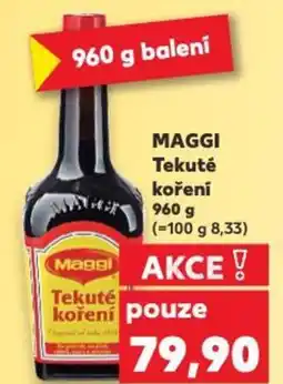 Kaufland MAGGI Tekuté koření nabídka