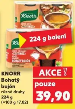 Kaufland KNORR Bohatý bujón nabídka