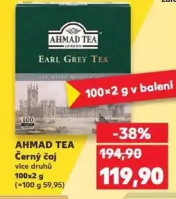 Kaufland AHMAD TEA Černý čaj nabídka