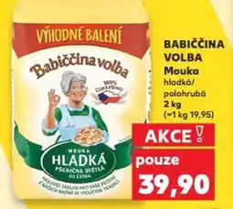 Kaufland BABIČČINA Volba Mouka nabídka