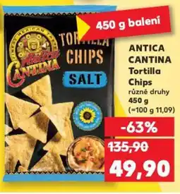 Kaufland ANTICA CANTINA Tortilla Chips nabídka