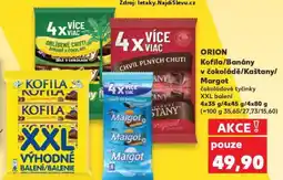 Kaufland ORION Kofila/Banány v čokoládě/Kaštany/ Margot nabídka