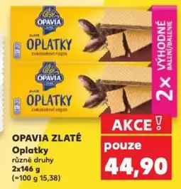 Kaufland OPAVIA Zlaté Oplatky nabídka