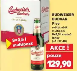 Kaufland BUDWEISER Budvar Pivo nabídka