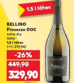 Kaufland BELLINO Prosecco DOC nabídka