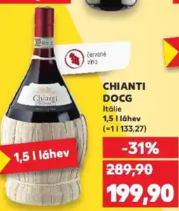 Kaufland Chianti DOCG nabídka