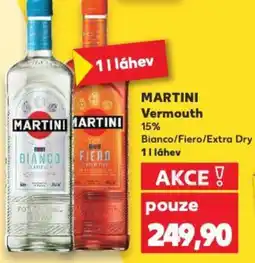 Kaufland MARTINI Vermouth nabídka